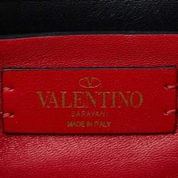Pre Owned Valentino Pink Leather VSling Crossbody Bag
