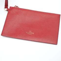 Pre Owned Valenitno Transparent/Black PVC and Leather VLTN Shopper Tote