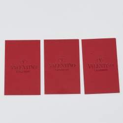 Pre Owned Valentino Black Leather Large Roman Stud Shoulder Bag