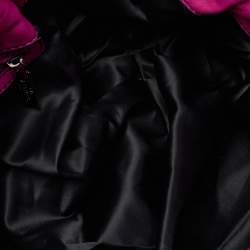 مملوكة مسبقًا Valentino Pink Leather Ruffle Satchel