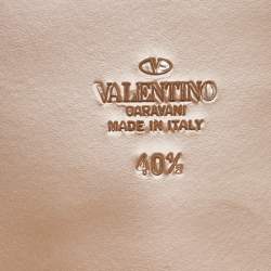Valentino Tranparent PVC VLogo Flat Slides Size 40.5