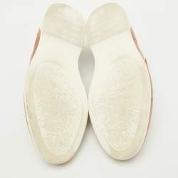 Valentino Dusty Pink Suede Vlogo Leisure Flows Slip On Loafers Size 39