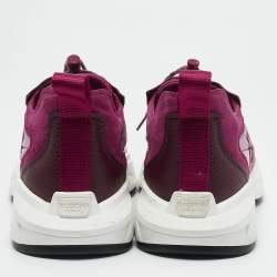 Valentino Multicolor Leather and Mesh Shegoes Sneakers Size 38