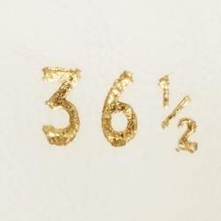 Pre Owned Valentino White/Gold Leather Open Low Top Sneakers Size 36.5