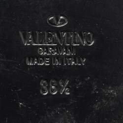 Valentino Transparent PVC VLogo Slide Flats  Size 38.5