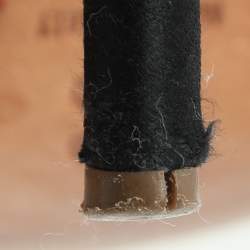 Pre Owned Valentino Black Satin D'orsay Slingback Pumps Size 40