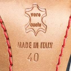 Pre Owned Valentino Black Satin D'orsay Slingback Pumps Size 40