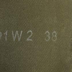 Pre Owned Valentino Multicolor Camouflage Suede And Leather Rockrunner Low Top Sneakers Size 38