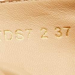 Pre Owned Valentino Rockstud Size 37 Beige Suede Combat Boots