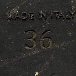 مملوكة مسبقًا Valentino Rockstud Size 36 Black Leather Combat Boots