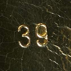 Pre Owned Valentino Size 39 Tricolor Satin Bow Platform Slingback Sandals