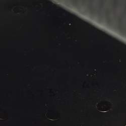 Pre Owned Valentino Rockstud Size 44 Black Rubber Pool Flat Slides 