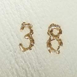 Pre Owned Valentino VLTN Bounce White Leather Sneakers Size 38