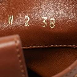 Pre Owned Valentino Rockstud Size 38 Brown Leather Ankle Length Boots