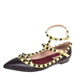 valentino yellow flats