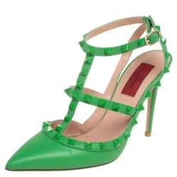 Valentino hotsell rockstud green