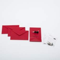 Pre Owned Valentino Black Leather Butterfly Sandals Size 41.5