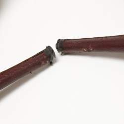 Pre Owned Valentino Burgundy Leather Rolling Rockstud Ankle Strap Pumps Size 36.5