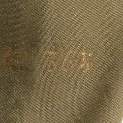 Pre Owned Valentino Navy Blue Leather and Suede Rockrunner Sneakers Size 36.5