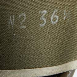 Pre Owned Valentino Multicolor Leather and Suede Rockrunner Sneakers Size 36