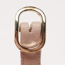 Pre Owned Valentino Beige Leather Rockstud Caged Ankle Strap Pumps Size 39