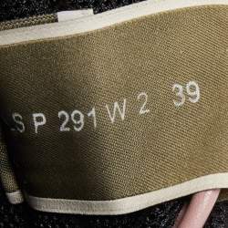 Pre Owned Valentino Multicolor Leather and Suede Rockrunner Sneakers Size 39