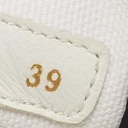 Pre Owned Valentino Black Canvas Low Top Sneakers Size 39