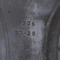 Pre Owned Valentino Multicolor Camo Print Canvas and Leather Rockrunner Sneakers Size 37.5