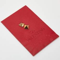 Pre Owned Valentino Blue Leather Pointed Toe Pumps Size 39.5