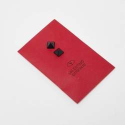 Pre Owned Valentino Multicolor Leather Rockstud Ankle Strap Cage Sandals Size 37.5