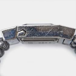 Pre Owned ساعة يد نسائية فالنتينو 52376 ستانلس ستيل فضية 45مم