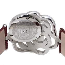 Valentino White Stainless Steel Rosier Baselworld V55 Women's Wristwatch 40 mm