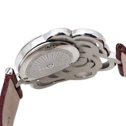 Valentino White Stainless Steel Rosier Baselworld V55 Women's Wristwatch 40 mm
