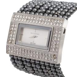 Valentino Silver Stainless Steel 52376 Women's Wristwatch 45 mm
