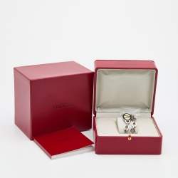 Pre Owned Valentino White Stainless Steel Women's Wristwatch 21 mm