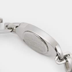 Pre Owned Valentino White Stainless Steel Women's Wristwatch 21 mm