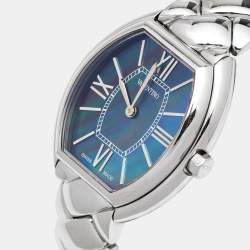 Pre Owned Valentino Mother of Pearl Stainless Steel Liaison V48 Women's Wristwatch 32 mm