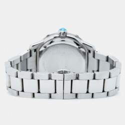 Pre Owned Valentino White Stainless Steel Eden V54 Women's Wristwatch 38 mm