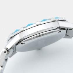 Pre Owned Valentino White Stainless Steel Eden V54 Women's Wristwatch 38 mm