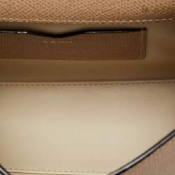 مملوكة مسبقًا حقيبة فالاكسترا إيزيد ميكرو جلد بيج يد علوية