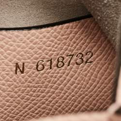 مملوكة مسبقًا حقيبة ظهر فالإكسترا إيسايد صغيرة جلد وردي