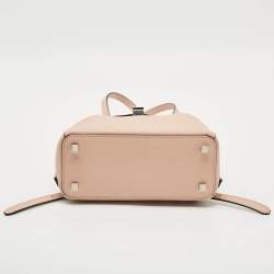 مملوكة مسبقًا حقيبة ظهر فالإكسترا إيسايد صغيرة جلد وردي