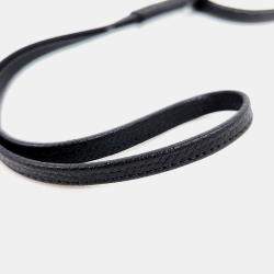 Pre Owned Valextra Black/White Leather Ghost Bag Charm