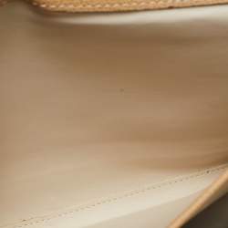 Valextra Beige Leather Iside Flap Shoulder Bag