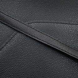 Pre Owned Valextra Valextra Iside 2Way Shoulder Bag Black Leather Size Large