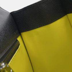 Pre Owned Valextra Valextra Iside 2Way Shoulder Bag Black Leather Size Large