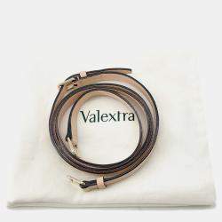 Pre Owned حقيبة فالاكسسترا جلد بيج مقاس متوسط 2 اتجاه إيديد