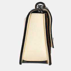 مملوكة مسبقًا Valextra Cream Calfskin Leather Spritzer Small Crossbody