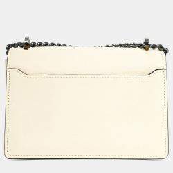مملوكة مسبقًا Valextra Cream Calfskin Leather Spritzer Small Crossbody
