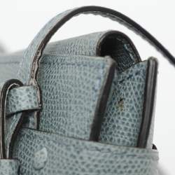 مملوكة مسبقًا Valextra Brera Azur Leather Crossbody Bags